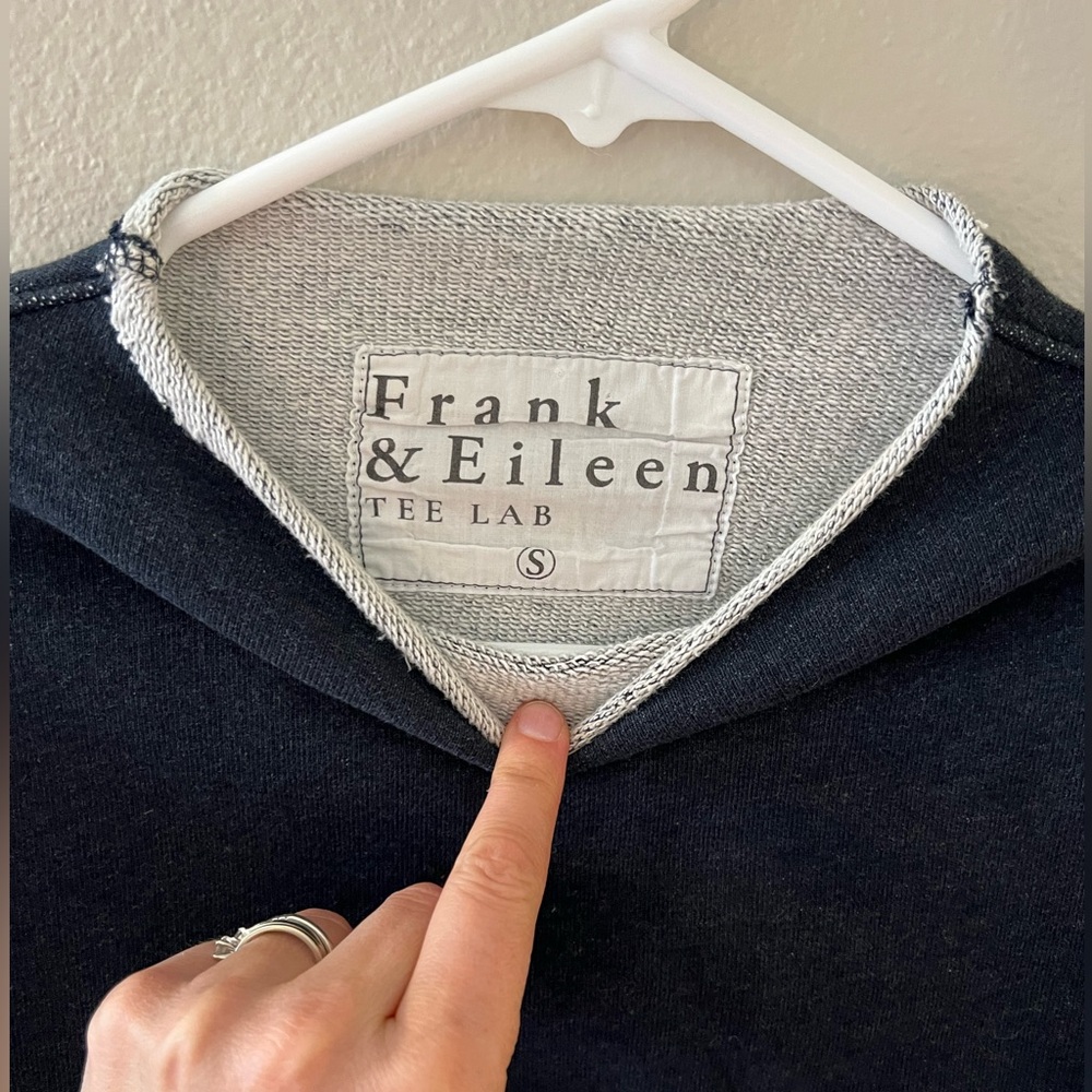 Frank&Eileen Raw Hem Sweatshirt